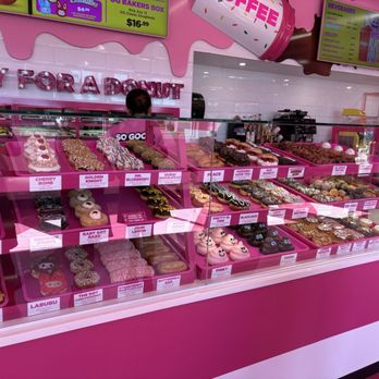 Pinkbox Doughnuts - Doughnut case - Donuts Near Me - Sandy, Utah