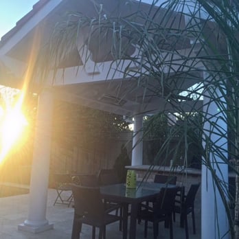 Stonebridge Pools - We spend so much time in our new pavilion and love the outdoor kitchen. - Hot Tub & Pool Near Me - Campbell, California