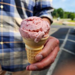 Flonnie's Drive In - Strawberry Icecream