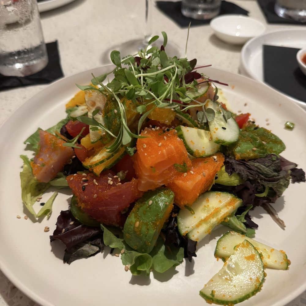 Bosc Modern Bar + Kitchen - King-Si Sashimi Salad - New American Near Me - Tampa, Florida