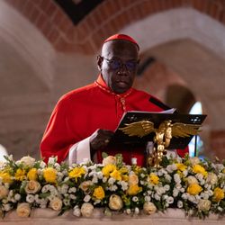 Corpus Christi Catholic Church - Cardinal Sarah preaching