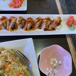 Shaggy Dog Roll with no avocado Shaggy Dog Roll with no avocado