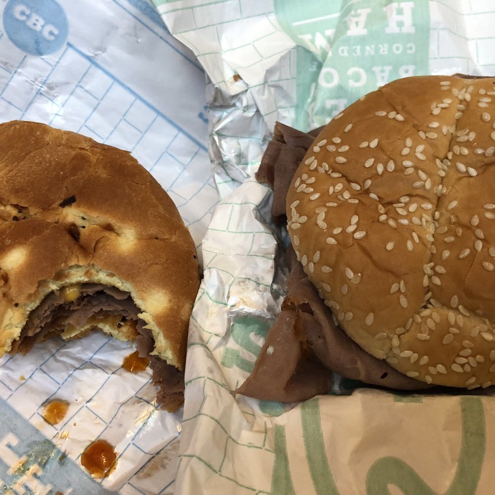 Arby's - 2/5$ regular and oops half a beef n cheddar I was hungry - Fast Food Near Me - Birmingham, Alabama