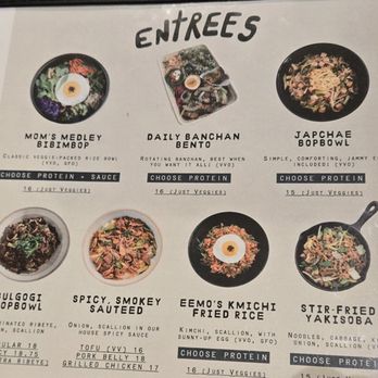 Bopbox - Their entrees - Asian Fusion Near Me - Seattle, Washington