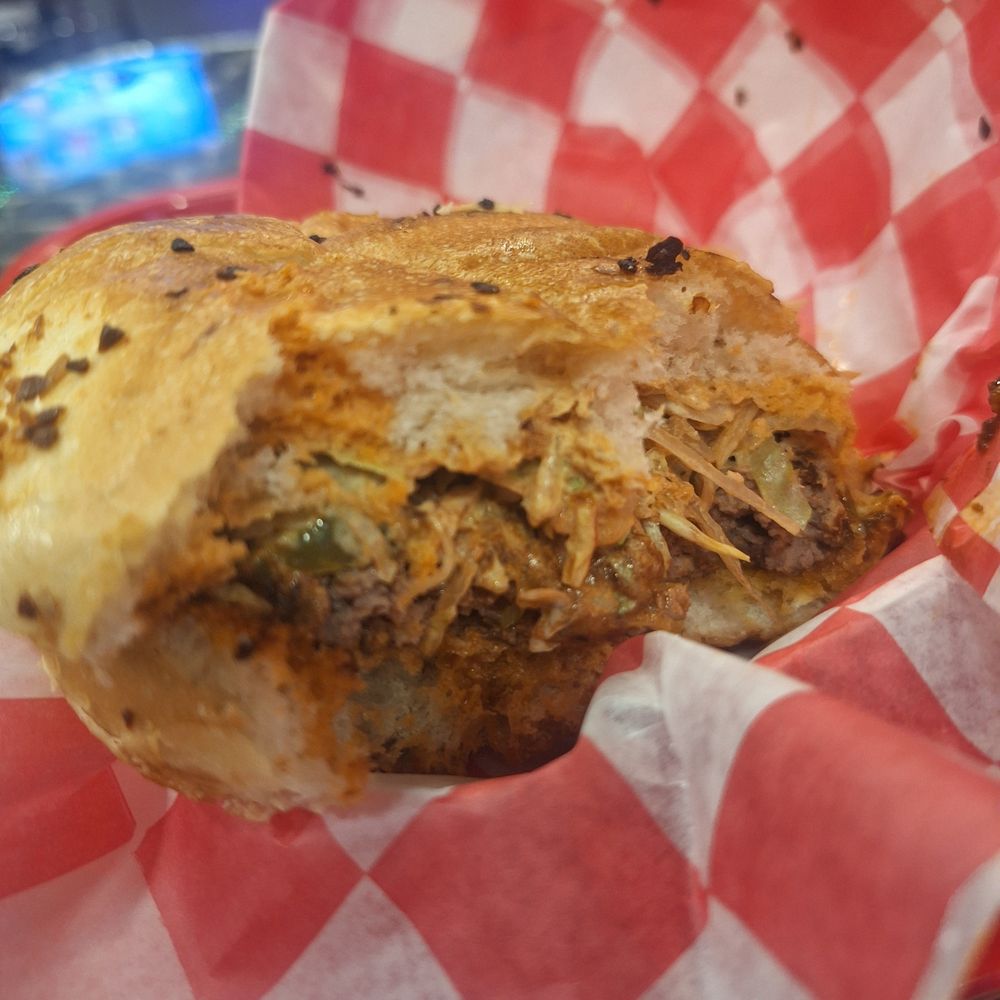 the cold no heat 7 alarm burger