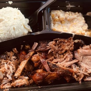 Brew Hawg BBQ & Root Beer - Potato salad,creamed corn, pulled pork, brisket, chicken - Barbeque Near Me - Orange, California Brew Hawg BBQ & Root Beer - Potato salad,creamed corn, pulled pork, brisket, chicken - Barbeque Near Me - Orange, California