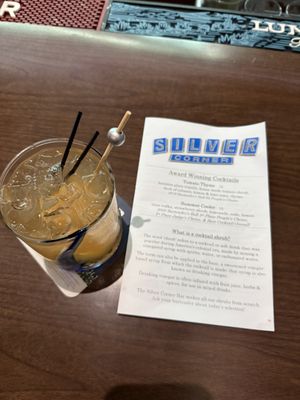 Silver Corner Bar by null