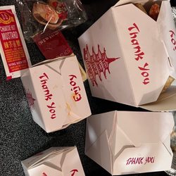 Lucky Fortune - See they provide these cartons included with the price of the meal - can't they put soup in these too?
