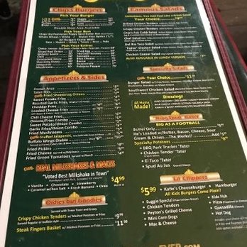 Chip's Old Fashioned Hamburgers - Menu - Fish & Chips Near Me - Plano, Texas