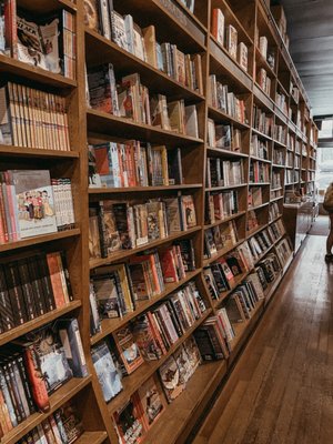 Between the Covers Bookstore and Bruno Cafe by null