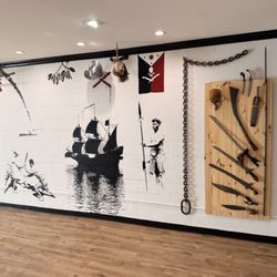 The Mikita School of Martial Art - North wall, toward the back