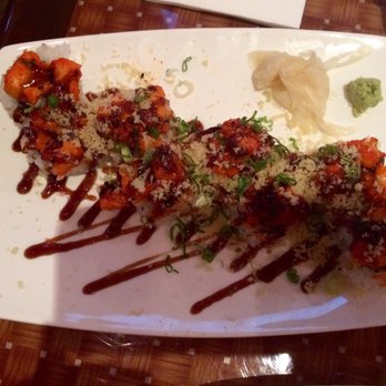 Yiku Sushi - OMG Maki roll (baked scallops on a California roll) - Sushi Bars Near Me - Gaithersburg, Maryland Yiku Sushi - OMG Maki roll (baked scallops on a California roll) - Sushi Bars Near Me - Gaithersburg, Maryland