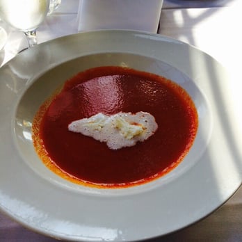 St Orres - Roasted bell peppers soup - Hotels Near Me - Gualala, California St Orres - Roasted bell peppers soup - Hotels Near Me - Gualala, California