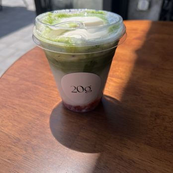 20g - Strawberry matcha - Coffee & Tea Near Me - Los Angeles, California