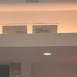 Greasy dirty vents in the food court