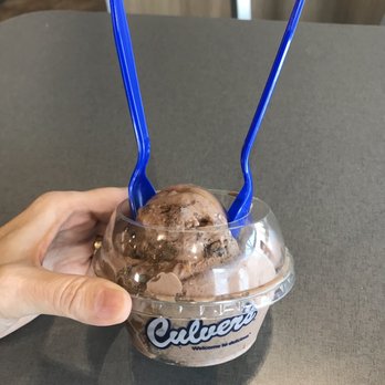 Culver's - Flavor of the day.  Chocolate caramel pecan. - Fast Food Near Me - St. Augustine, Florida