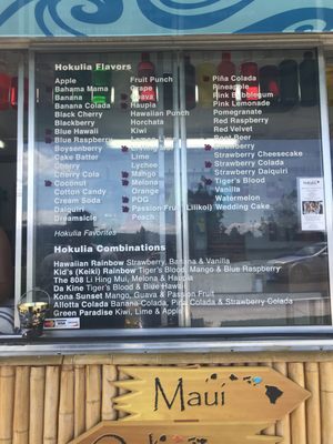 Menu photo 2 Hokulia Shave Ice Orem, UT