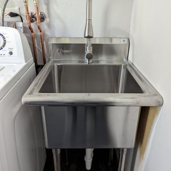 Plumbing Pros - New utility sink - Plumbing Near Me - Downers Grove, Illinois