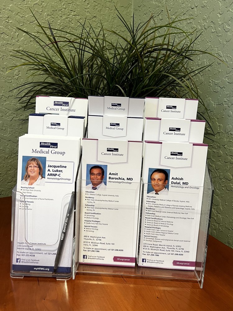 HEALTH FIRST CANCER INSTITUTE Updated June 2024 225 Cone Rd