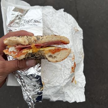 Bagel Plus - Bagel - where you play $10 for half an egg and essentially one peace of pork roll so sick - Delis Near Me - Scotch Plains, New Jersey Bagel Plus - Bagel - where you play $10 for half an egg and essentially one peace of pork roll so sick - Delis Near Me - Scotch Plains, New Jersey