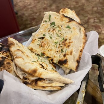 Nagina Palace - Garlic Naan - Indian Near Me - Turlock, California