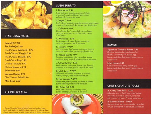 Menu photo 5 Lee Sushi Sandy, UT Menu photo 5 Lee Sushi Sandy, UT
