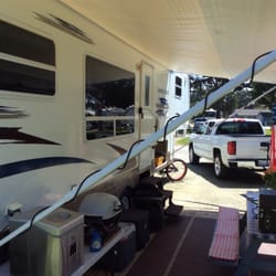 Bakersfield Rv Center - Having a great camping trip at PCV after Bakersfield RV installed new tires and a central vac system!