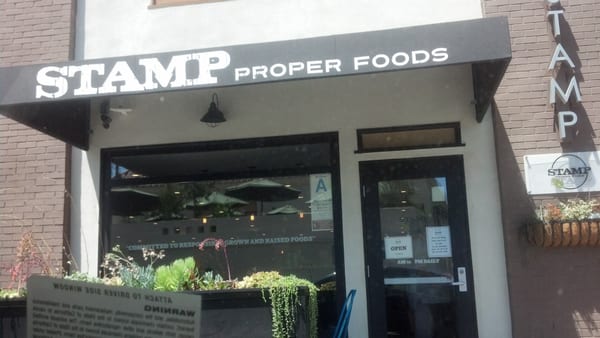 Stamp Proper Foods by null
