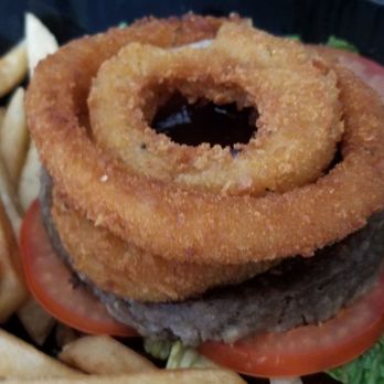 Sarah's Brick Oven - The Impossible Burger w/ French Fries - Kosher Near Me - Skokie, Illinois