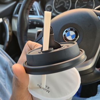 Molly Tea - Confused me for a hot second... There's a regular film lid and then a plastic cap... Straw goes through both LOL - Bubble Tea Near Me - Sunnyvale, California Molly Tea - Confused me for a hot second... There's a regular film lid and then a plastic cap... Straw goes through both LOL - Bubble Tea Near Me - Sunnyvale, California