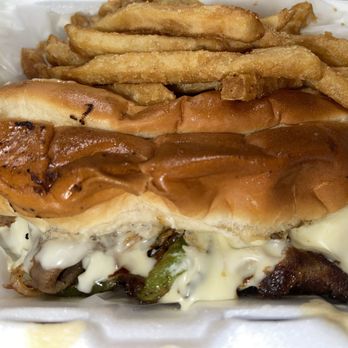 Crystals - Philly steak sandwich and fries - Diners Near Me - Grenada, Mississippi