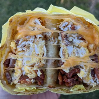 Rolberto's Taco Shop - the inside of a burrito - Mexican Near Me - San Diego, California
