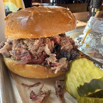OAK'D BBQ - Wagyu brisket sandwich - Barbeque Near Me - Dallas, Texas OAK'D BBQ - Wagyu brisket sandwich - Barbeque Near Me - Dallas, Texas