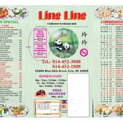 Ling Ling - Menu