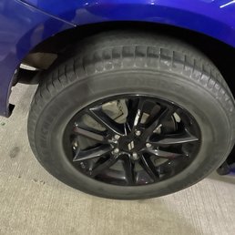 The tow truck damaged my expensive wheel rims The tow truck damaged my expensive wheel rims