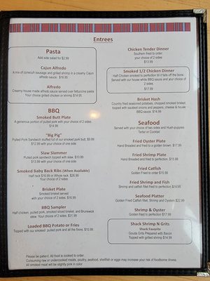 Menu photo 7 The Shack Evergreen, AL Menu photo 7 The Shack Evergreen, AL