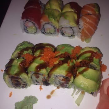 Sake Sushi - Dragon roll and rainbow roll - Sushi Bars Near Me - Brooklyn, New York Sake Sushi - Dragon roll and rainbow roll - Sushi Bars Near Me - Brooklyn, New York