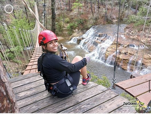 ZipQuest - Waterfall & Treetop Adventure by null