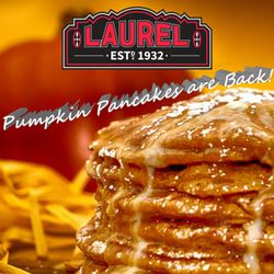 Laurel Diner - Pumpkin pancakes are back!