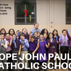 Pope John Paul II School - Dancing With Class Superstar Award - Swing Catholic Schools Fall Division 2019