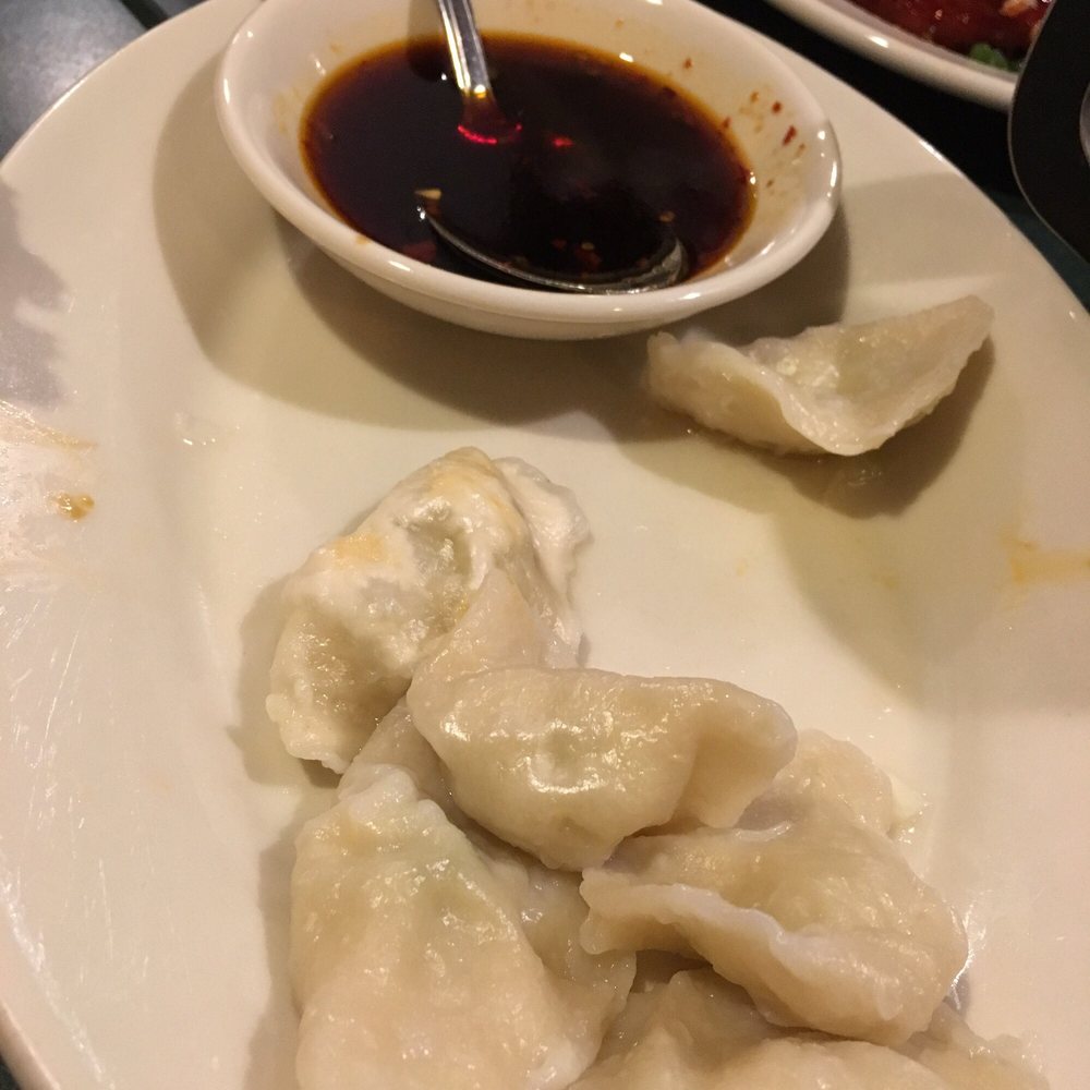 Snappy Dragon - Vegetable dumpling, not well cooked - Chinese Near Me - Seattle, Washington