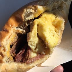 The brisket + egg kolache is a game changer!