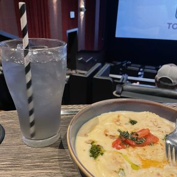 CMX CinéBistro Stony Point - Cheese ravioli and beetlejuice drink - Cinema Near Me - Richmond, Virginia
