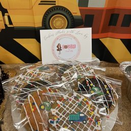 Custom Vegan Construction Vehicles Cookies Custom Vegan Construction Vehicles Cookies