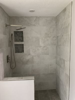 Bathroom Remodeling - Aguilar Granite Company - A.G.C. specializes in luxurious bathroom remodeling services in Cleveland, TX, and surrounding areas. Our skilled team is dedicated to creating spa-like retreats that combine functionality with elegance. From sleek modern designs to timeless classics, we work closely with you to bring your vision to life. Whether you desire a complete bathroom overhaul or a simple refresh, we offer custom solutions tailored to your style and budget. With attention to detail and quality craftsmanship, we transform ordinary bathrooms into extraordinary spaces that add value and comfort to your home. Elevate your daily routine with a stunning bathroom renovation by Aguilar Granite Company - A.G.C. Contact us today to schedule a consultation and let us turn your bathroom dreams into reality.