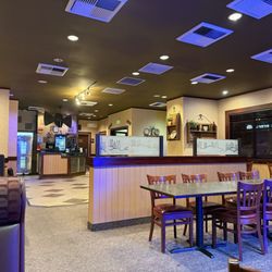 Pizza Hut - Inside of the restaurant