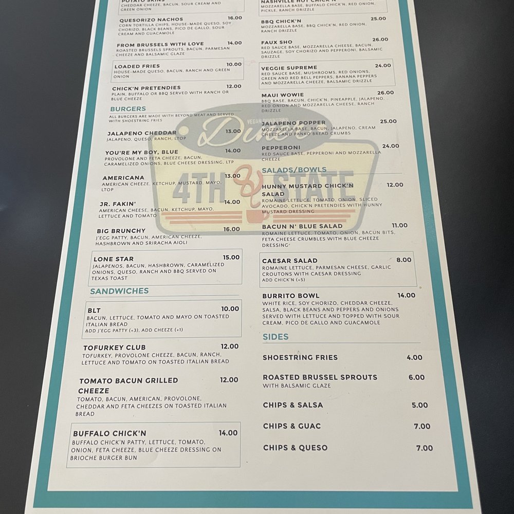 4th & State - Vegan Near Me - Columbus, Ohio 4th & State - Vegan Near Me - Columbus, Ohio