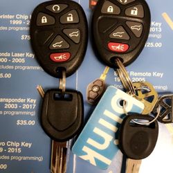 The Keyless Shop - Fairfield - GM keys and remotes