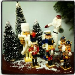 George Cuchural MD FACP - Cute Christmas display displayed every Christmas in the waiting room.