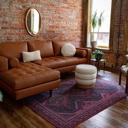 Modern Design Sofas - Sydney sectional in leather